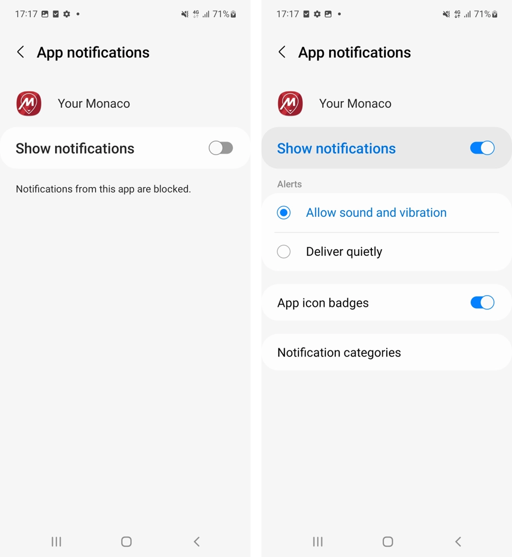 Notif Android EN